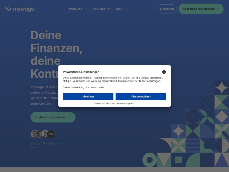 Gehaltsvorschuss sofort!